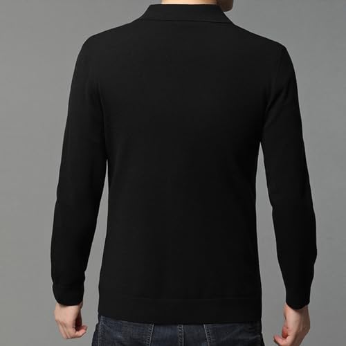 Men's Open Front Blazer Cardigan Sweater Lightweight Knit Two Button Sweater Slim Fit Casual Sports Coats Jacket3