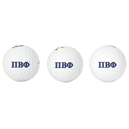 Desert Cactus Pi Beta Phi Golf Balls 3 Pack Full Color Golf Ball (Letter)