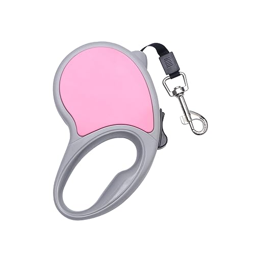 BESTonZON Dog Training Lead Automatic Retractable Traction Rope m Extendable Leash One- Large Handle Pet Training Lead