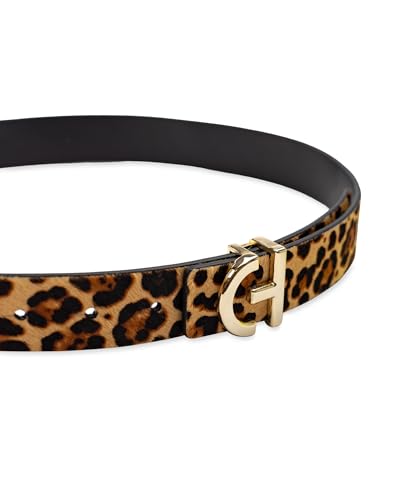 Cole Haan Women's Casual Logo Plaque Buckle Belt3