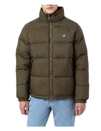 Dickies Herren Winterjacke Waldenburg, Farbe:military greeneen, Größe:M