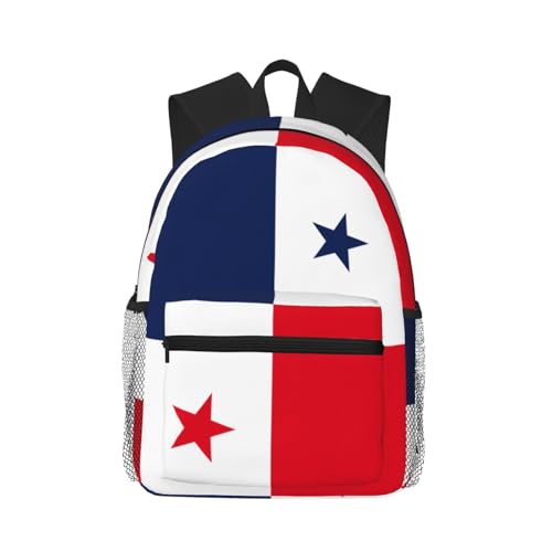 Mochila de viaje con bandera de Panamá para escapadas de fin de semana