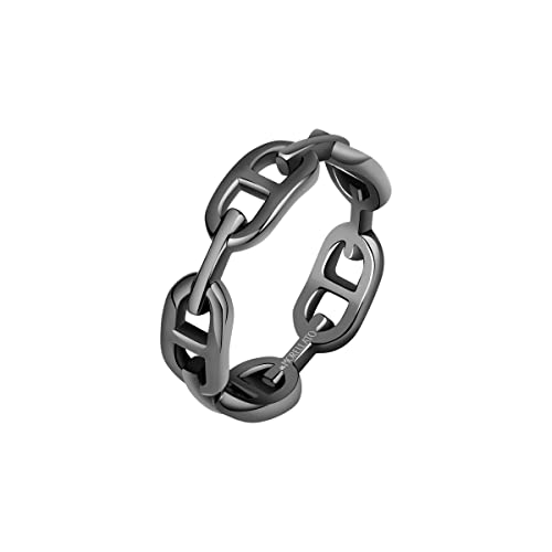 Morellato Catene Anello Uomo in Acciaio, IP gun - SATX25025