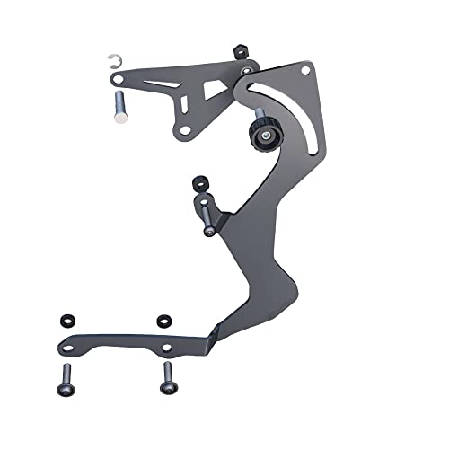 Support de pare-brise de moto rigide pour éliminer les vibrations de la bulle - 4