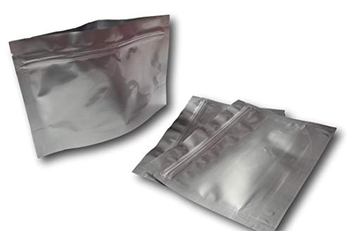 7 Mil Mylar Bag 9"x6"x3" 6 layer - Genuine Odor-Proof Aluminum Foil-Lined Bag for Long Term Food, Grain, Dried Flowers, Baking, Storage Container (50) (9"x6"x3") (1000)