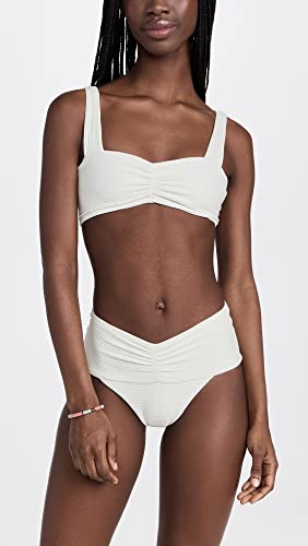 L*Space Women's Arlo Bikini Bottoms, Cream, Off White, S #TOP3