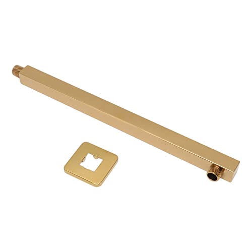 Brazo de ducha extensor ajustable YWBL-WH de acero inoxidable con cabezal de pared 5
