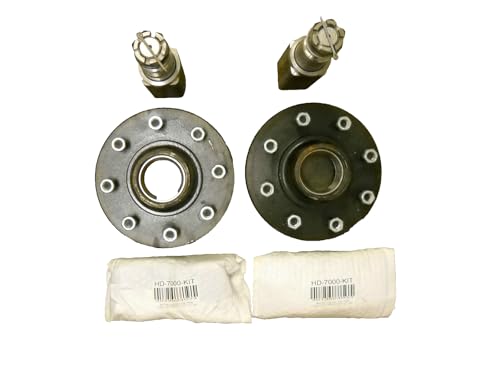 Everything for trailers, RVs and trucks and more - 7000# Build Your For Axle Kit w/ 8 x 6.5 Lug Idler Hubs & #42 2