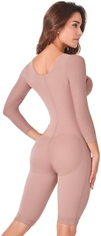 Ann Chery 5177 Open Bust Full Body Shapewear for Women | 3/4 Sleeves | Tummy Control | Waist Compression | Postsurgery Use