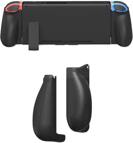 MystiForge Ergonomic Comfort Grip for Switch & Switch OLED — Compatible with Joy-Con Controllers, Enhanced Stability for Long Gaming Sessions