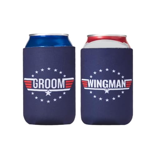 Bachelor Party Favors Can Coolers (7 pack) Groomsman Gift for Wedding I Team Groom Gifts | Wedding Party Favors