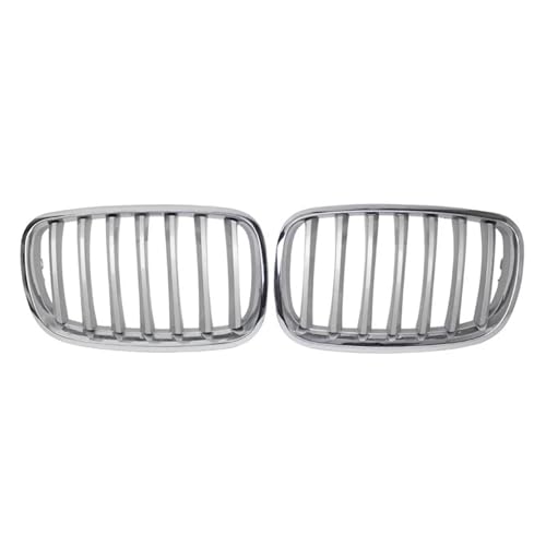 Inserts calandre avant chrome galvanoplastie pour BMW X5 E70 X6 E71 look racing