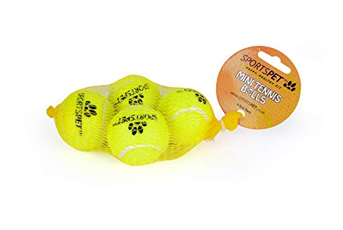 SPORTSPET Tennisbälle für Hunde, 4 Stück Cover