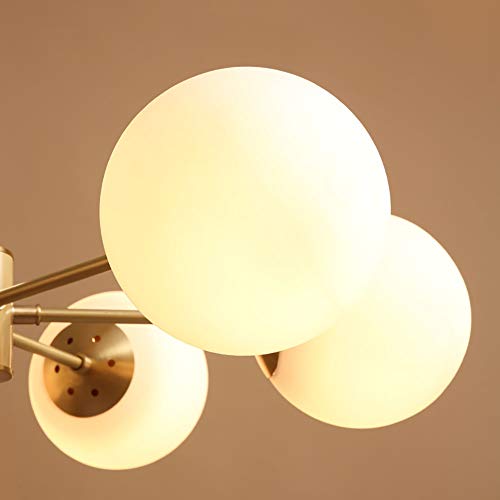 Lustre E27 ajustable pour corriger le manque de lumière des grands salons - 3