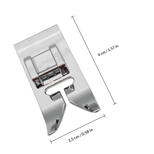 Accesorios para máquina de coser INOOMP pie prensatelas metal 5 piezas miniatura 2