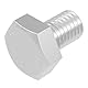 SECCARO Sechskantschraube M12 x 16 mm, Edelstahl V2A VA A2, DIN 933 / ISO 4017, Außensechskant, 20 Stück