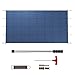 DNYKER Inground Pool Safety Cover 16 x 32ft Rectangle Swimming Pool,Mesh Solid Pool Cover for Inground, Winter Pool Safety Cover with Triple Stitched for High Strength, Blue