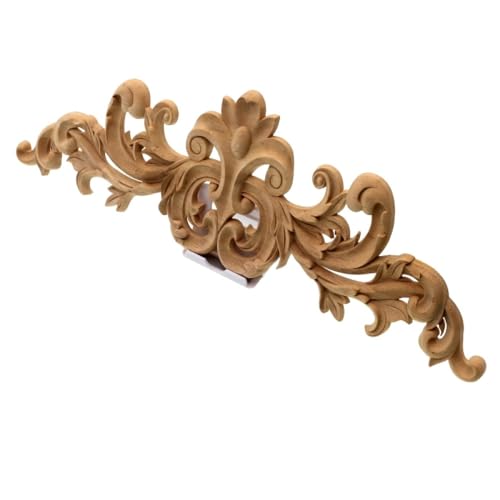 Decoración del hogar con apliques de madera para renovar armarios 4