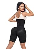Forma Tu Cuerpo Fajas Colombianas Without Straps - Shapewear Designed for BBL, shapewear strapless Control, Tummy Flattening faja, fajas para vestidos ajustados, faja shorts (BLK, M-L)