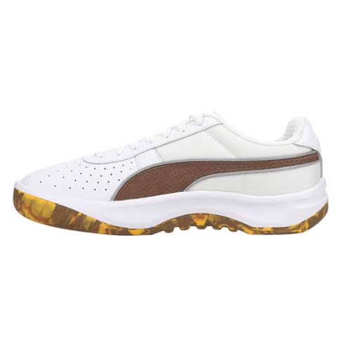 PUMA Mens Gv Run Along Cordura Lace Up Sneakers Shoes Casual - Brown, White - Size 10.5 M3