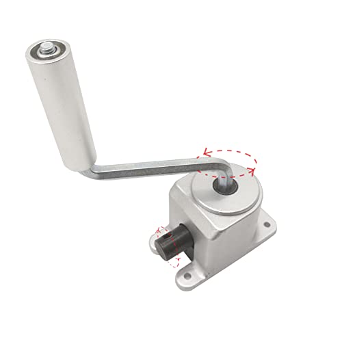 Image of 1:1 Manual Right Angle Tapered Bevel Gearbox with Handle 1.5 Module 20 Teeth 90 Angle Drive Steering Gear Device Simple Mechanical DIY Module with 15mm Shaft