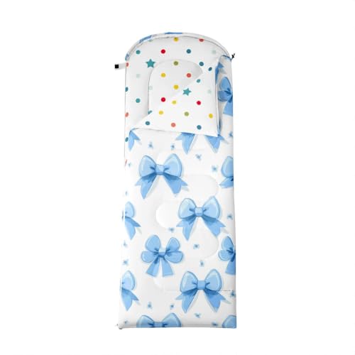 Feelyou Bolsa de Dormir Infantil Floral Botánica para Camping, Compacta para Senderismo y Mochilero, 3 Temporadas, Cálida para Clima Fresco miniatura 4