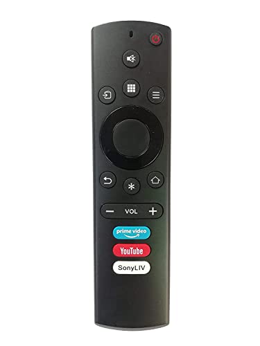 Image of LipiWorld Smart HD LCD LED TV Remote (Suitable for Thomson Led Tv Remote) with YouTube Prime Video Sonyliv Function (Without Voice Function) Compatible for Thomson