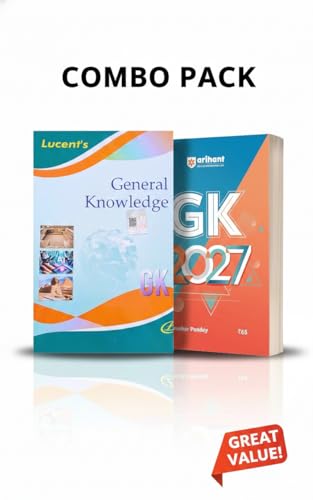 Image of Lucent's General Knowledge 2026 (Lucent's GK 2026) + Arihant General Knowledge 2027 (Arihant GK 2027) - [Set of 2 Books]
