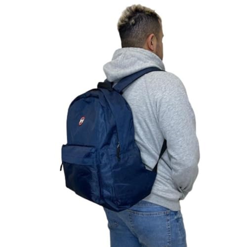 Mochila Grande Escolar e Esportiva Resistente à Agua Cor AZUL