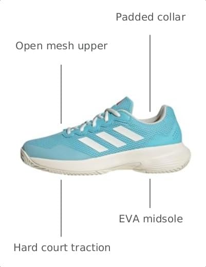 Image of adidas Gamecourt 2.0 Tennis Shoes