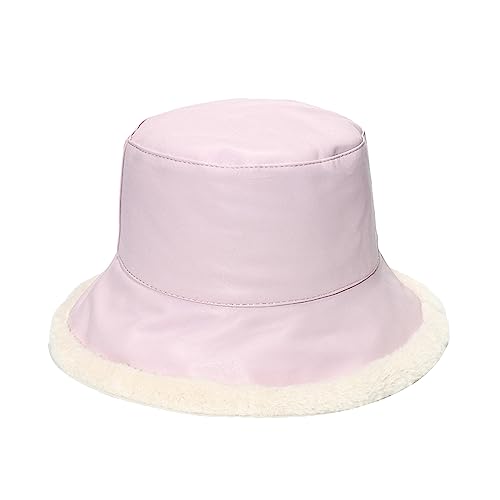 Sombrero tipo Bucket para mujer negro y beige cálido miniatura 5