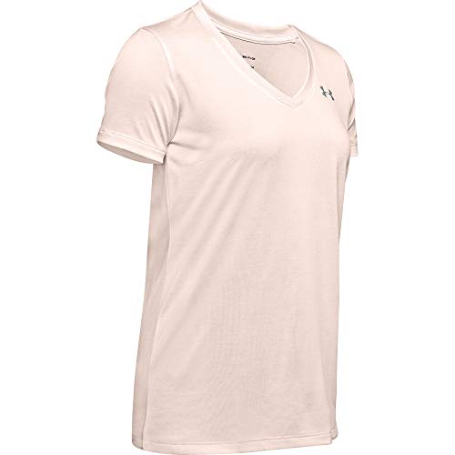 Image of Under Armour Womens Tech V-Neck Twist Short-Sleeve T-Shirt