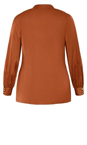 Image of City Chic Women's Plus Size Top - In Awe