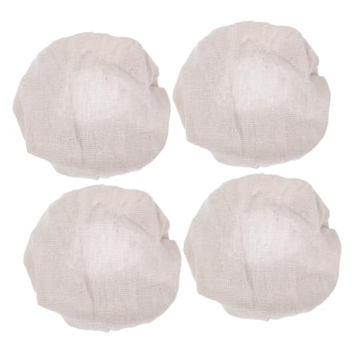ROMISBABA 4 piezas Tapa para Tarros de Fermentación Blanquear para Frascos de Boca Ancha Accesorios Cocina para Masa y Fermentación
