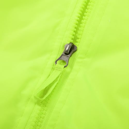 Image of SUNDAY ROSE Girls Windbreaker Jackets Lightweight Water Resistant Coat Outwear with Hooded for Kids