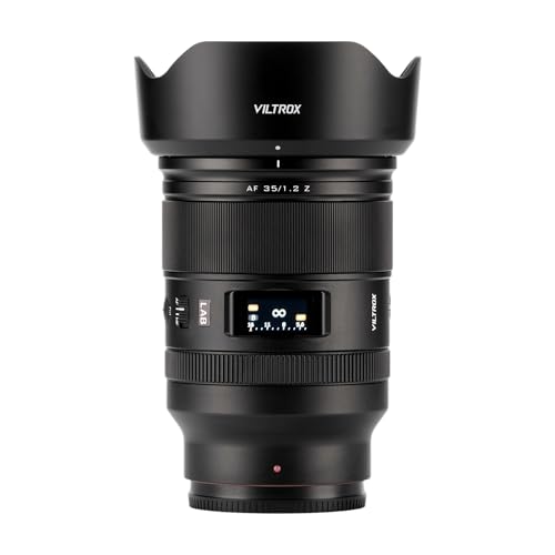 VILTROX AF 35 mm F1.2 Labor-Kameraobjektiv für Nikon Z-Mount, Vollbild, Autofokus, große Blende, VCM-Motor
