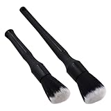 Large gamme d'applications : Ce kit de brosses de nettoyage pour voiture est non seulement idéal pour les voitures, mais aussi pour nettoyer efficacement les meubles, les claviers, les stores, les ventilateurs de plafond, etc. Idéal pour garder votre maison, votre bureau et votre véhicule impeccables en un minimum d'effort