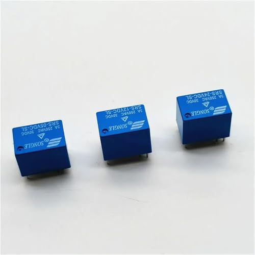 5pcs Circuit Board DIY Srs-05 12 24 vdc-sl sh one Group Conversion 6-pin 4100 Series Relay 3A for Household appliances(SRS-05VDC-SH (5V)) - Thumbnail 4