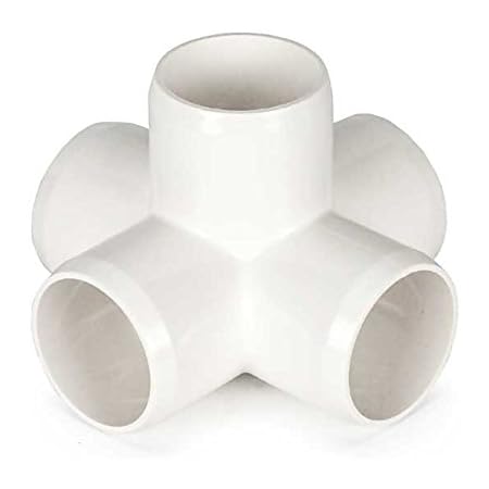 3 4 5 Way Cross Pvc Fitting Connector Pipe Fittings Amazon Com