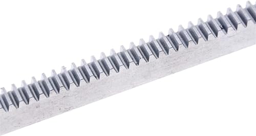 Pinion Gear, Metal Pinion Motor Gear Set Spare Parts,Motor Pinion Gear 1pc 1 Modulus Gear Rack Steel 10 * 10 * 500mm Gear Rack Precision CNC Rack (Straight Teeth) Toothed Rack CNC Machine
