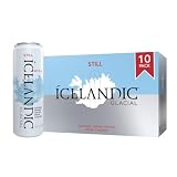 Icelandic Glacial Natural Spring Alkaline Water, 330mL (Pack of 10)