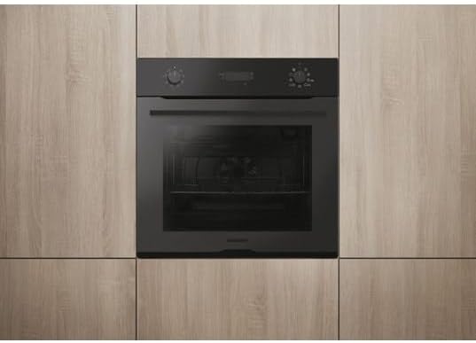ROSIERES oven installed in a modern kitchen cabinet, door closed