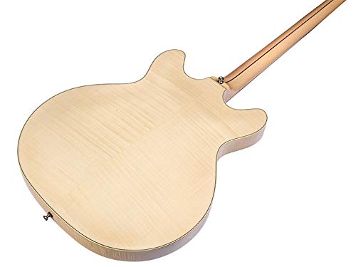 Guild Starfire Bass II Flamed Maple basse avec étui - Les Beatles, Paul McCartney, John Lennon, RIngo Starr, George Harrison Guild Starfire Bass II Flamed Maple basse avec étui – Image 7