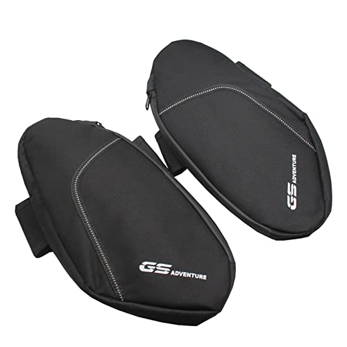 Image of Calandis 2Pcs Frame Crash Bar Travel Bag Durable Black for BMW R1250Gs Adventure | Engine Guards | Body & Frame | Motorcycle Parts | Parts & Accessories