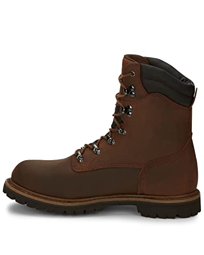 Chippewa Men's Heavy Duty Waterproof and Insulated Aged Bark 8" Work Boot Bark 11 XW US3