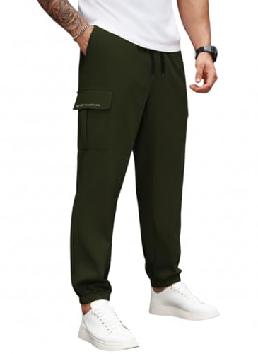 Image of ENDEAVOUR WEAR Men's Track Pants|Cargo Pants|Cargo Jogger Stretchable Sports Gym Running Pants |Casual Loungewear