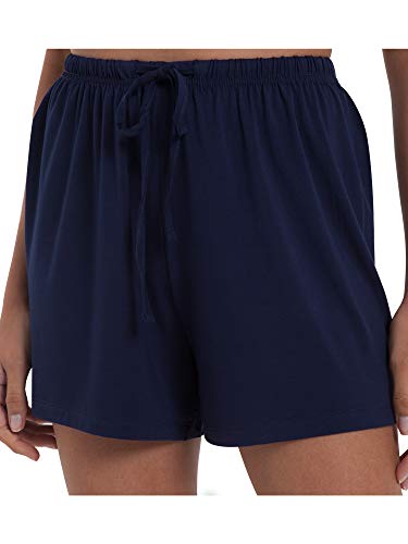 Image of GYS Women's Bamboo Viscose Cooling High Waisted Pajama Shorts