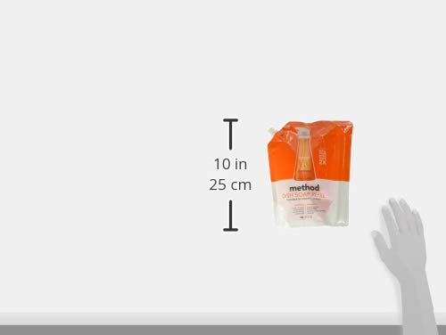 image for Method Dish Soap Refill, Clementine, 36 Ounce (Pack 2), 36 Fl Oz (Pack
