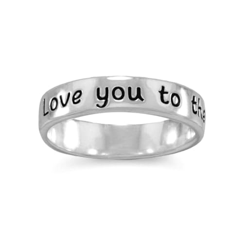 Bague en argent 925 homme et femme alliance anneau gravé 4.5mm