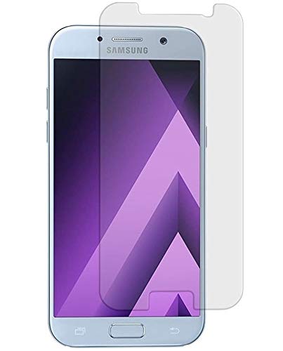 REY Protector de Pantalla para Samsung Galaxy A5 2017, Cristal Vidrio Templado Premium